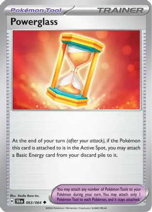 Powerglass - 063/064 — SV: Shrouded Fable Pokémon TCG card by Studio Bora Inc.