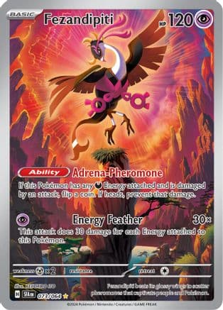 Fezandipiti — SV: Shrouded Fable Pokémon TCG card by KEIICHIRO ITO