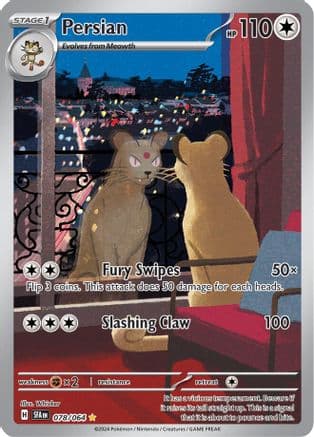 Persian - 078/064 — Pokémon TCG card