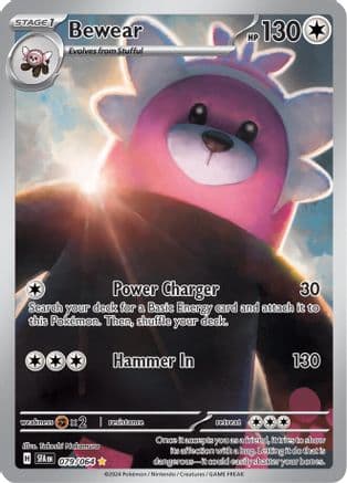 Bewear - 079/064 — SV: Shrouded Fable Pokémon TCG card by Takeshi Nakamura