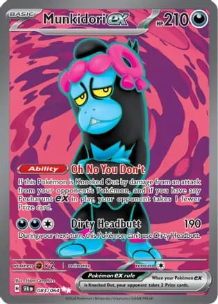 Munkidori ex - 083/064 — SV: Shrouded Fable Pokémon TCG card by 5ban Graphics