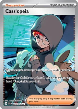 Cassiopeia - 086/064 — SV: Shrouded Fable Pokémon TCG card by Atsushi Furusawa