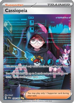 Cassiopeia - 094/064 — Pokémon TCG card
