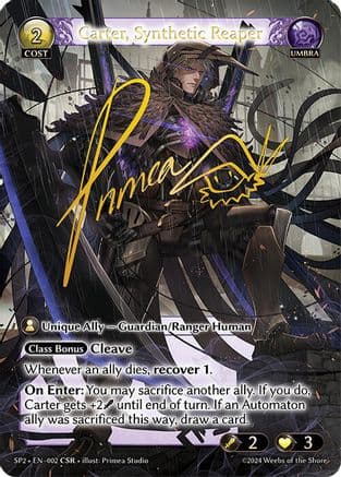 Carter, Synthetic Reaper (CSR) — Supporter Pack 2