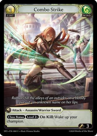 Combo Strike — Supporter Pack 2 Grand Archive TCG card by Primea Studio