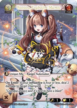 Rococo, Explosive Maven (CSR) — Supporter Pack 2