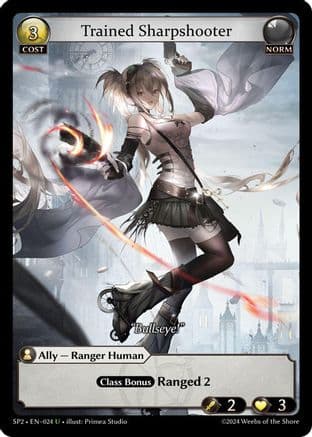 Trained Sharpshooter — Supporter Pack 2 Grand Archive TCG card by Primera Studio