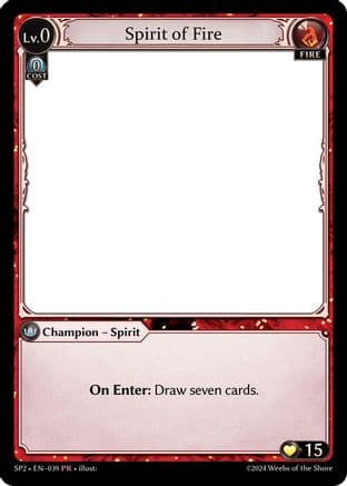 Spirit of Fire — Supporter Pack 2