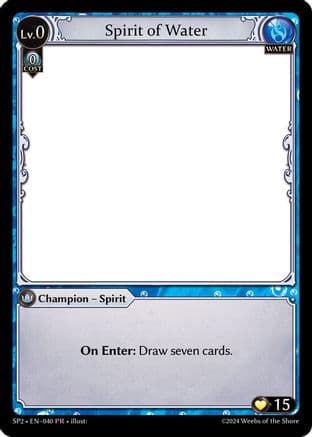 Spirit of Water — Supporter Pack 2
