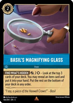Basil's Magnifying Glass — Shimmering Skies