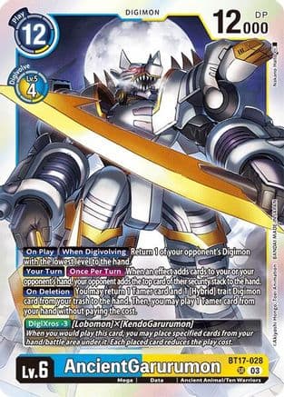 AncientGarurumon — Secret Crisis