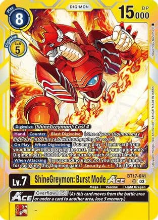 ShineGreymon: Burst Mode ACE — Secret Crisis