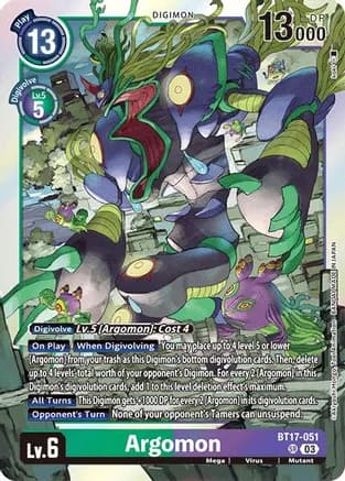 Argomon - BT17-051 — Secret Crisis