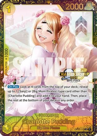 Charlotte Pudding (Championship 2024) — One Piece Promotion Cards