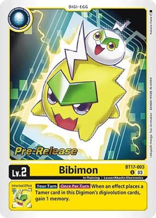 Bibimon — Secret Crisis Pre-Release Cards