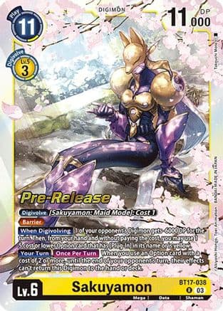 Sakuyamon — Secret Crisis Pre-Release Cards