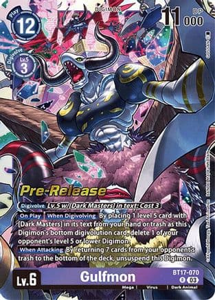 Gulfmon — Secret Crisis Pre-Release Cards