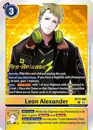 Leon Alexander — Secret Crisis Pre-Release Cards