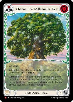 Channel the Millennium Tree — Rosetta Flesh and Blood card by Milivoj Ceran