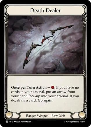 Death Dealer — Armory Deck: Azalea Flesh and Blood card by Maxim Kostin