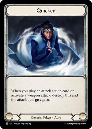 Quicken — Armory Deck: Boltyn Flesh and Blood card by King Fung Ng