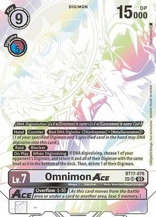 Omnimon ACE (Textured) — Secret Crisis