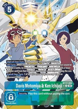 Davis Motomiya & Ken Ichijoji (Alternate Art) — Secret Crisis