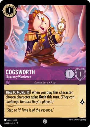 Cogsworth - Illuminary Watchman — Shimmering Skies
