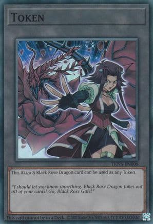 Token: Akiza & Black Rose Dragon — The Infinite Forbidden