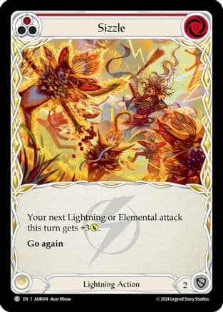 Sizzle (Red) — 1st Strike