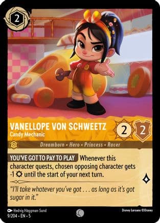 Vanellope von Schweetz - Candy Mechanic — Shimmering Skies
