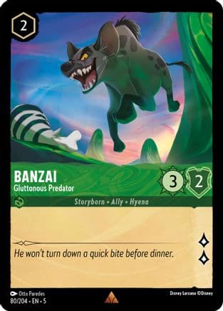 Banzai - Gluttonous Predator — Shimmering Skies