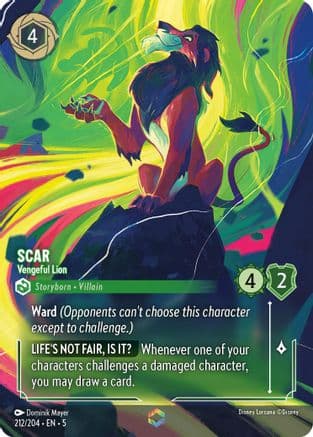Scar - Vengeful Lion (Enchanted) — Shimmering Skies