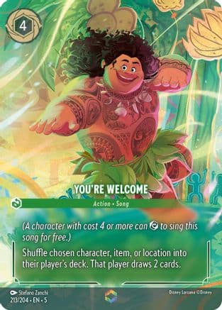 You're Welcome (Enchanted) — Shimmering Skies