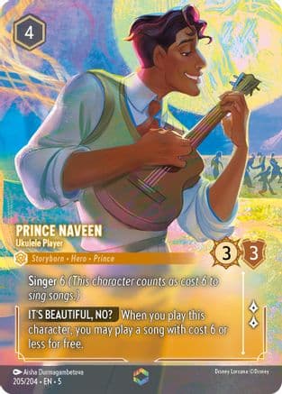 Prince Naveen - Ukulele Player (Enchanted) — Shimmering Skies