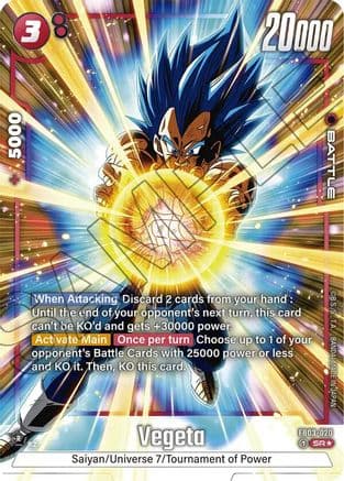 Vegeta - FB03-020 (Alternate Art) — Raging Roar