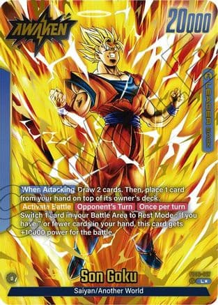 Son Goku - FB03-027 (Alternate Art) — Raging Roar