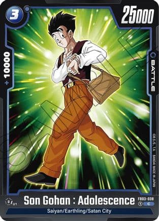 Son Gohan : Adolescence - FB03-038 — Raging Roar