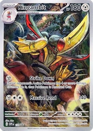Kingambit - 130 — SV: Scarlet & Violet Promo Cards Pokémon TCG card by Oku