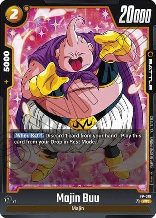 Majin Buu - FP-019 — Fusion World Promotion Cards and Packs