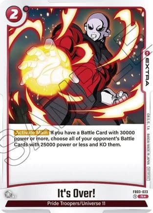 It's Over! - FB03-023 (Championship Pack 02) — Tournament and Championship Promos