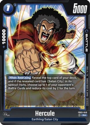 Hercule - FB03-049 (Championship Pack 02) — Tournament and Championship Promos