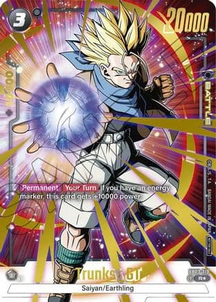 Trunks : GT - FB03-119 (Championship Pack 02) (Gold) — Tournament and Championship Promos