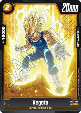 Vegeta - FB03-088 — Raging Roar