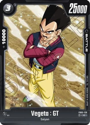 Vegeta : GT — Raging Roar
