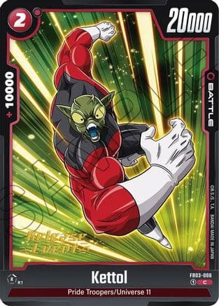 Kettol — Raging Roar Release Event Cards