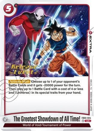 The Greatest Showdown of All Time! — Raging Roar Release Event Cards