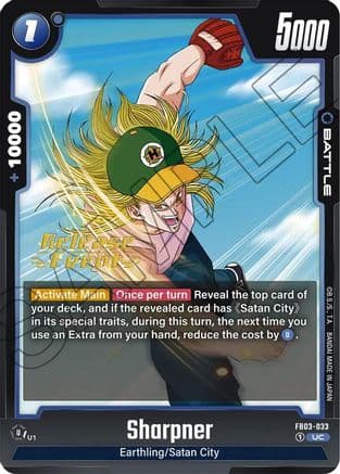 Sharpner — Raging Roar Release Event Cards