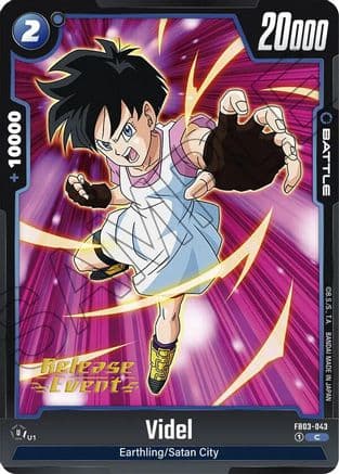 Videl - FB03-043 — Raging Roar Release Event Cards