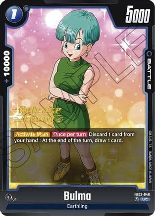 Bulma - FB03-046 — Raging Roar Release Event Cards